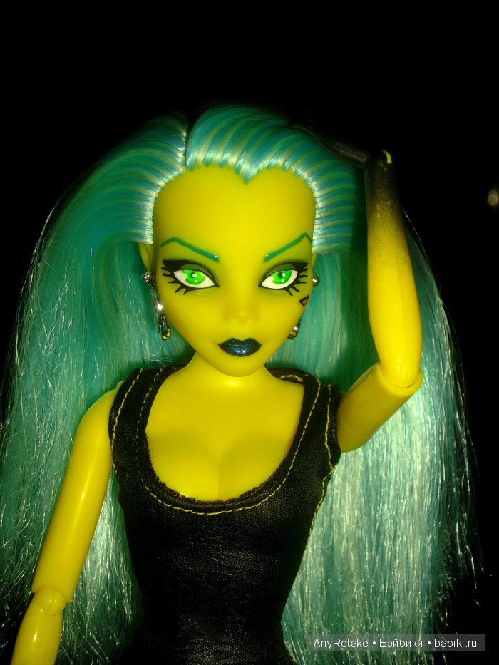 OOAK Monster High doll: Из гадкого утенка в прекрасного... Монстра (фото 6)