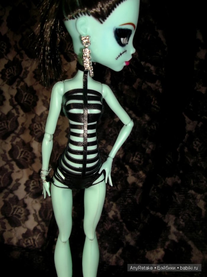 OOAK Monster High doll: Валери. Мой первый ООАК (фото 5)