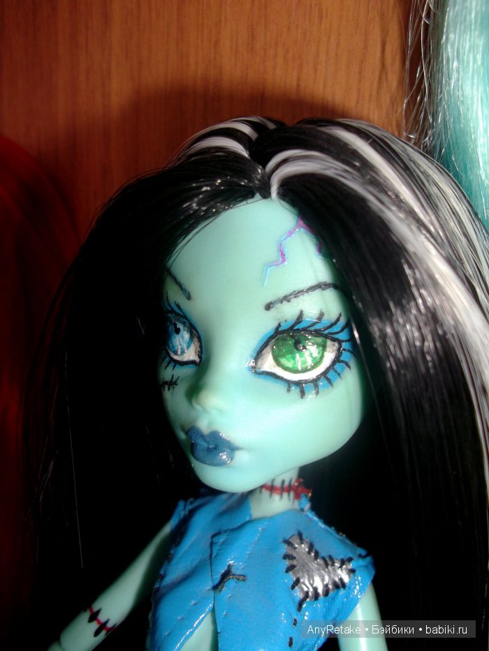 OOAK Monster High doll: Валери. Мой первый ООАК