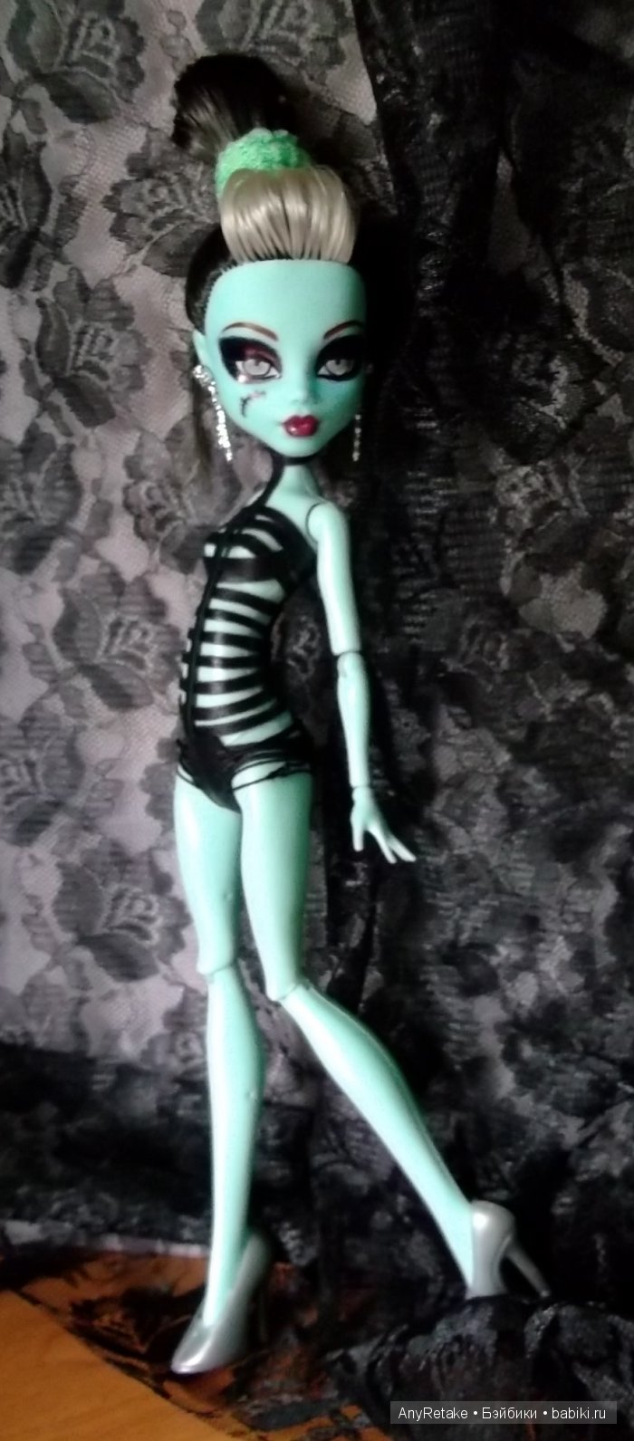 OOAK Monster High doll: Валери. Мой первый ООАК (фото 3)