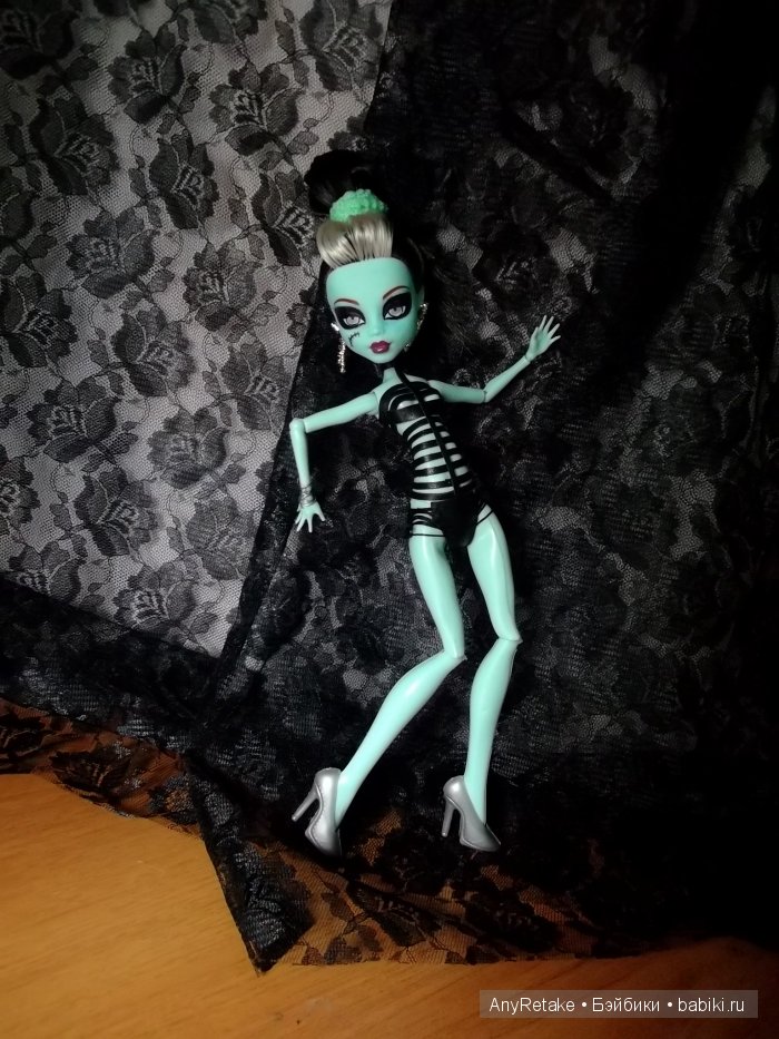 OOAK Monster High doll: Валери. Мой первый ООАК (фото 8)
