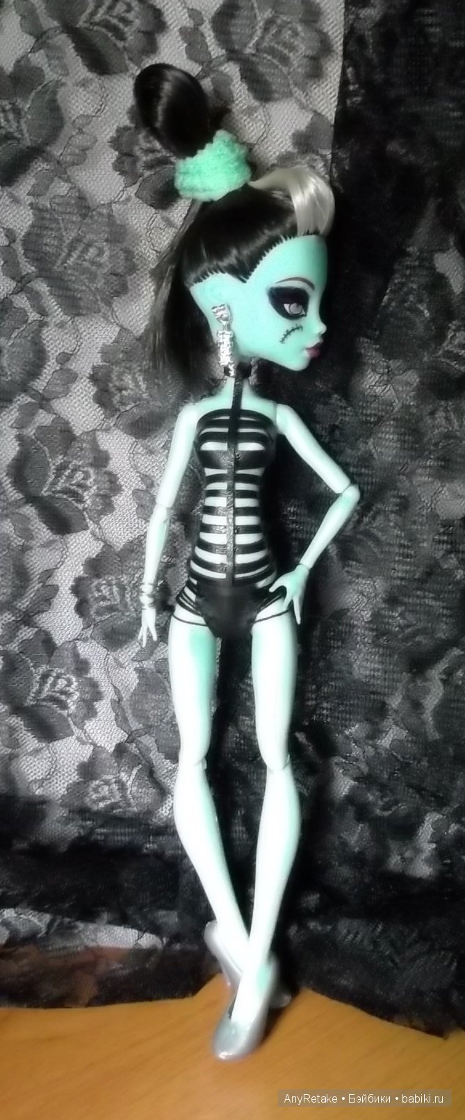 OOAK Monster High doll: Валери. Мой первый ООАК (фото 4)