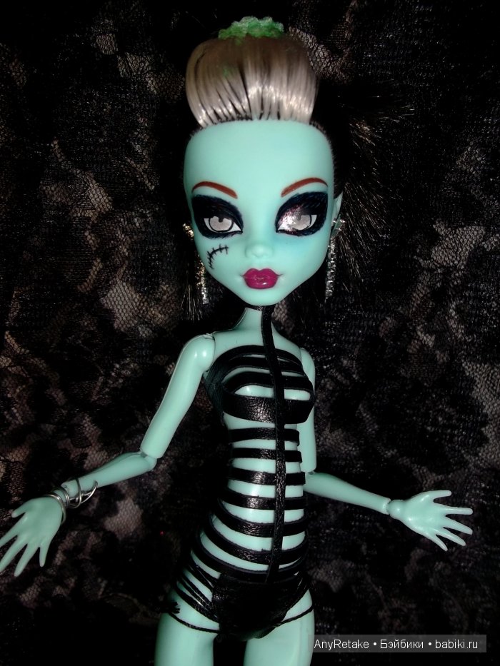 OOAK Monster High doll: Валери. Мой первый ООАК (фото 6)
