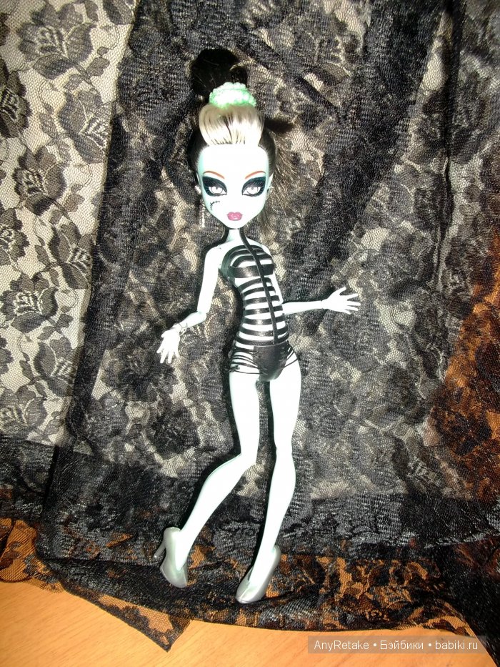 OOAK Monster High doll: Валери. Мой первый ООАК (фото 7)