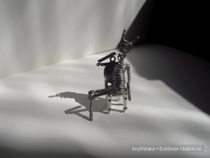 "Пружинчик": Мой алюминиевый чертик