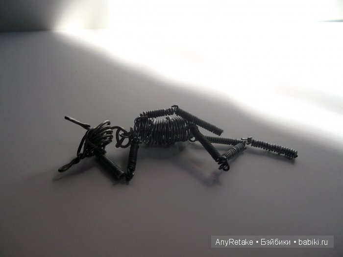 "Пружинчик": Мой алюминиевый чертик