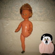 Как "вырастить" ножку кукле.