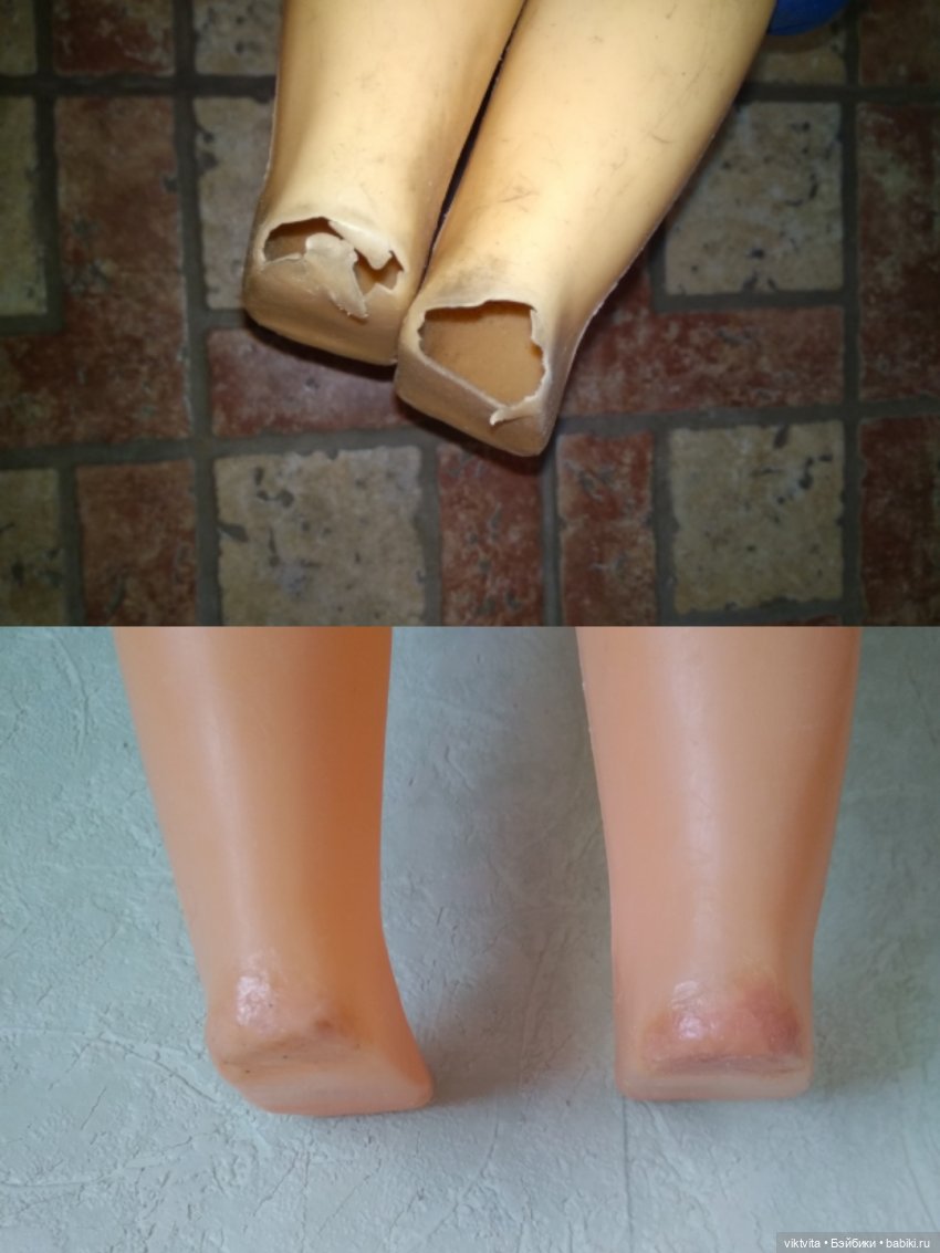 Просыпайся, Лена — Ремонт кукол СССР и ГДР (немок): чернота (фото 7)