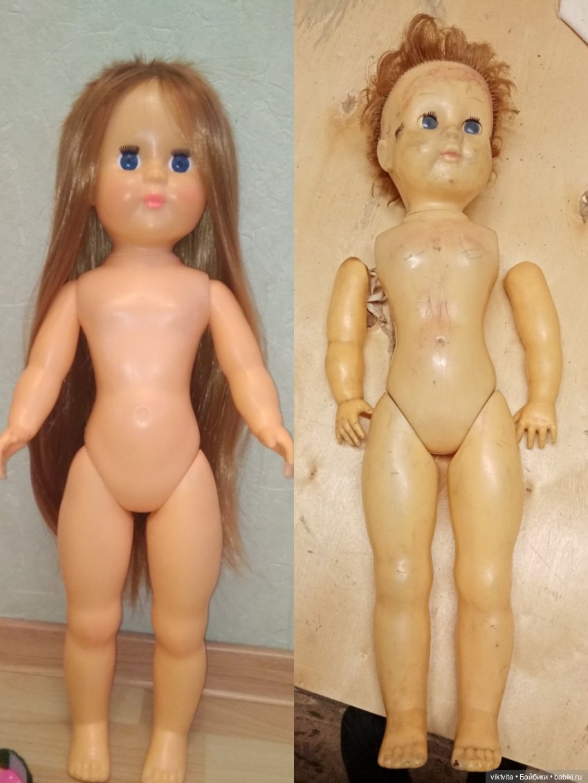 Просыпайся, Лена — Ремонт кукол СССР и ГДР (немок): чернота