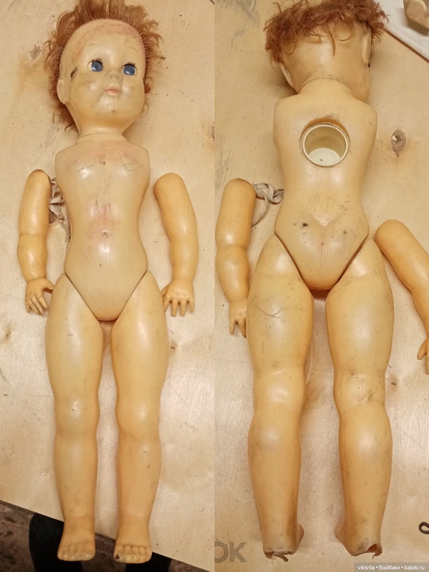 Просыпайся, Лена — Ремонт кукол СССР и ГДР (немок): чернота