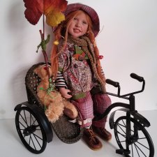 Сет Hanneke with bear and bike. От Zwergnase.