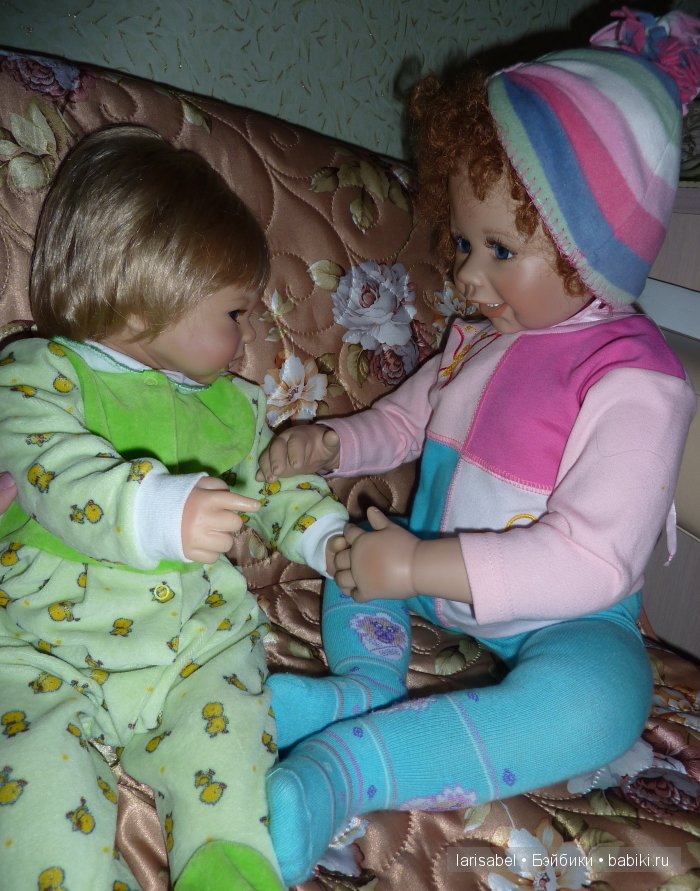 Долгожданная встреча — Куклы Doris Stannat (Дорис Штаннат): силикон (фото 7)