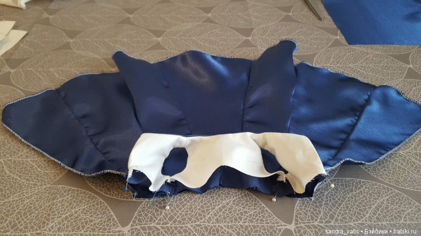 МК по пошиву вечернего платья для Готц Ханны