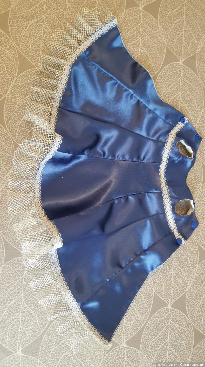 МК по пошиву вечернего платья для Готц Ханны