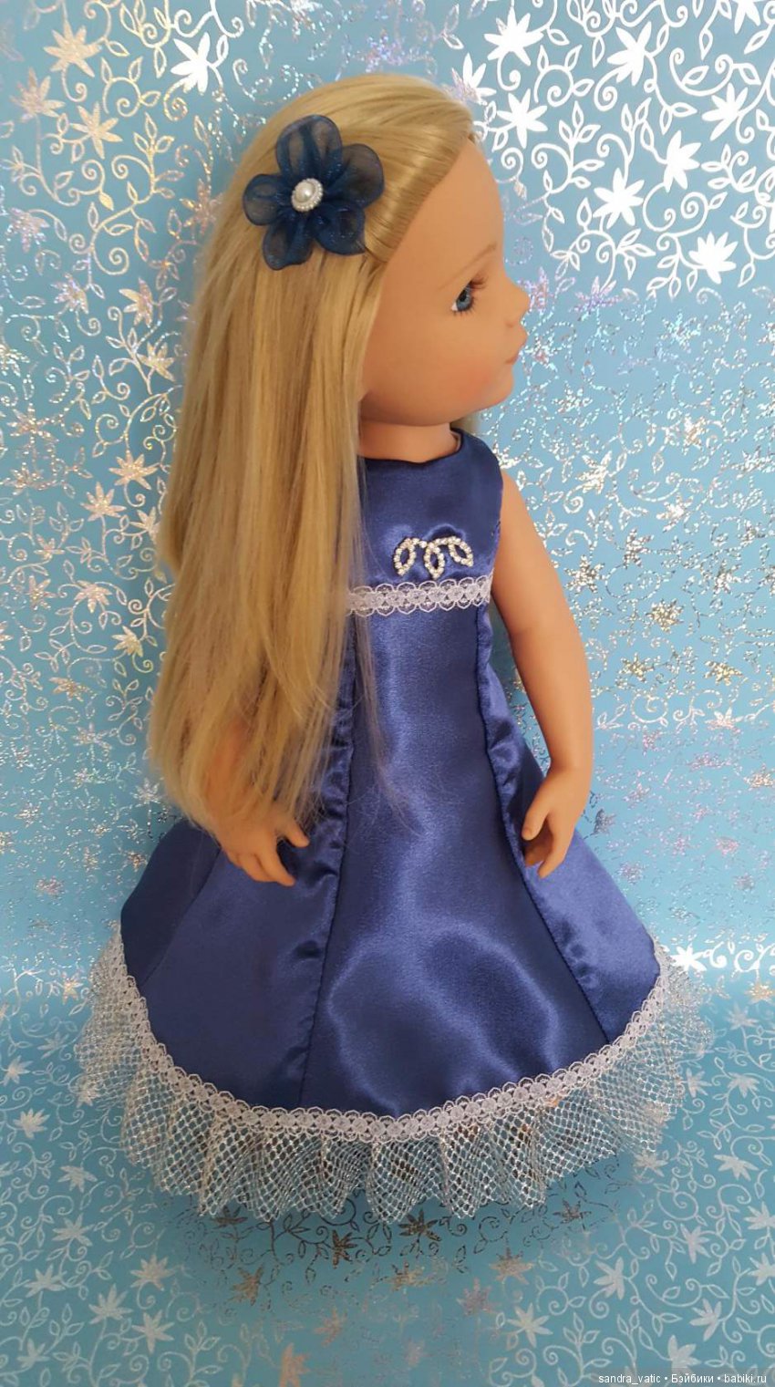 МК по пошиву вечернего платья для Готц Ханны