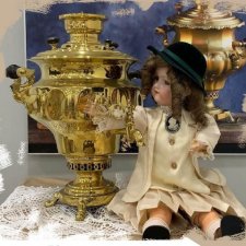 Кукольное чаепитие в духе 19-го века