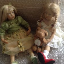 Мои малышки Химочки, куклы от A. Himstedt