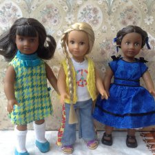 Мои новые American girl mini