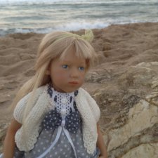 Фотосессия мини Химочки на море. Ключик от A. Himstedt