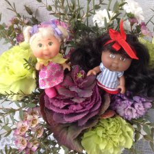 Немного весеннего настроения с малышками Cabbage