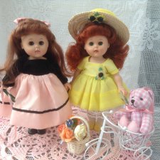 Мои весенние куколки Ginny Vogue и Madame Alexander
