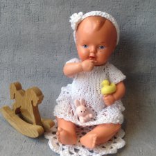 Моя первая целлулоидная куколка от Shildkrot. Черепашка в ромбе