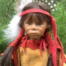 Девочка Индеец Дернеа  - Kleine Dernea  Himstedt Club 2005 год