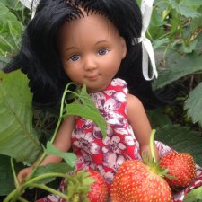 Ах, смуглянка...! Кукла от Schildkrôte