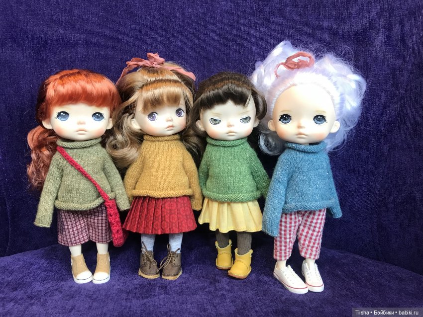 Свитерочки для куколок Monst - весенняя коллекция