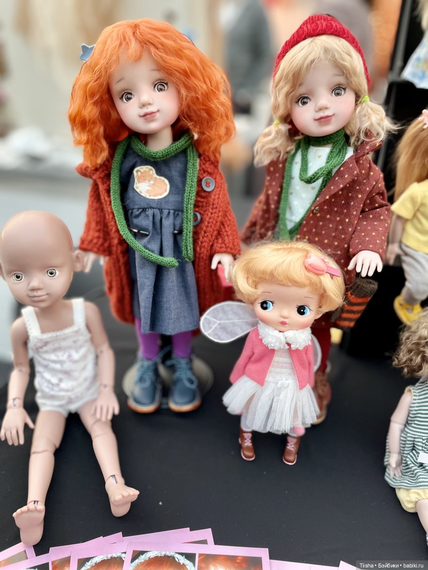 Стенд Оксаны Мироновой на выставке Искусство кукол 2021, Miroxdoll