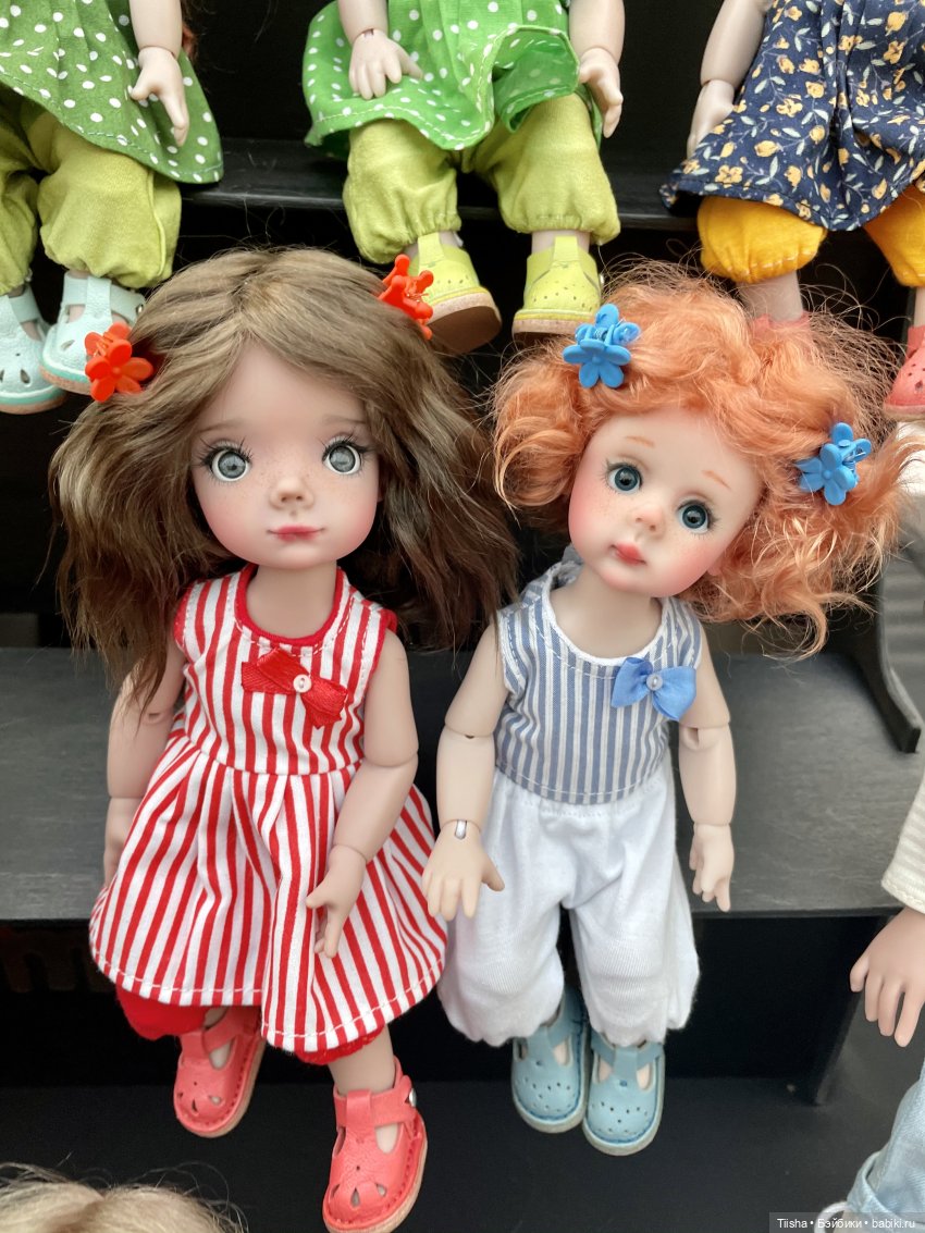 Стенд Оксаны Мироновой на выставке Искусство кукол 2021, Miroxdoll