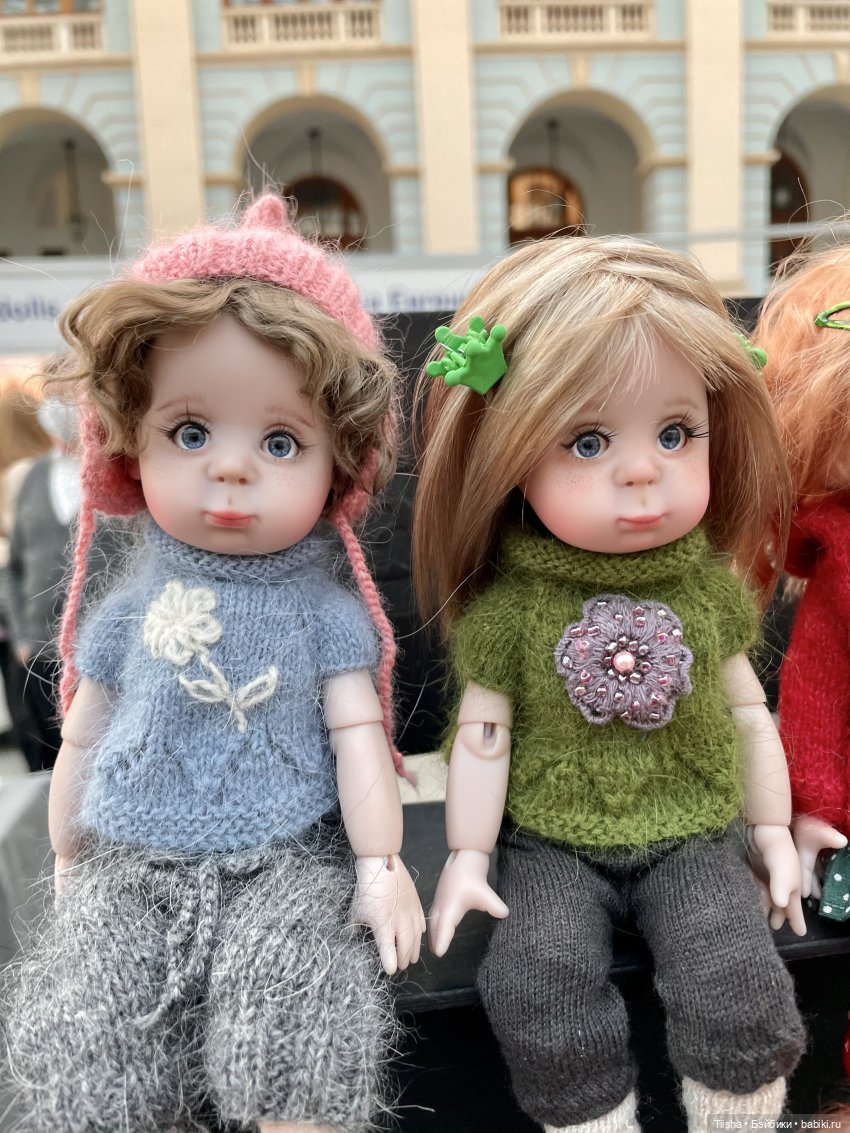 Стенд Оксаны Мироновой на выставке Искусство кукол 2021, Miroxdoll