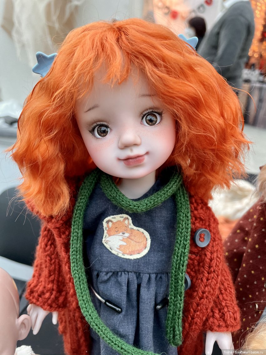 Стенд Оксаны Мироновой на выставке Искусство кукол 2021, Miroxdoll (фото 4)