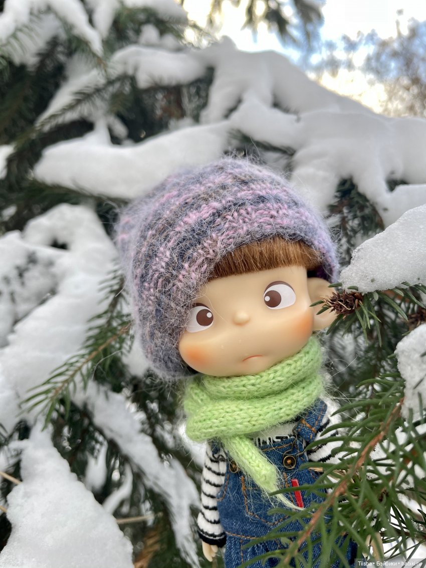 А у нас снег выпал — Куклы Pututu (Путуту): дизайнерский винил (фото 2)