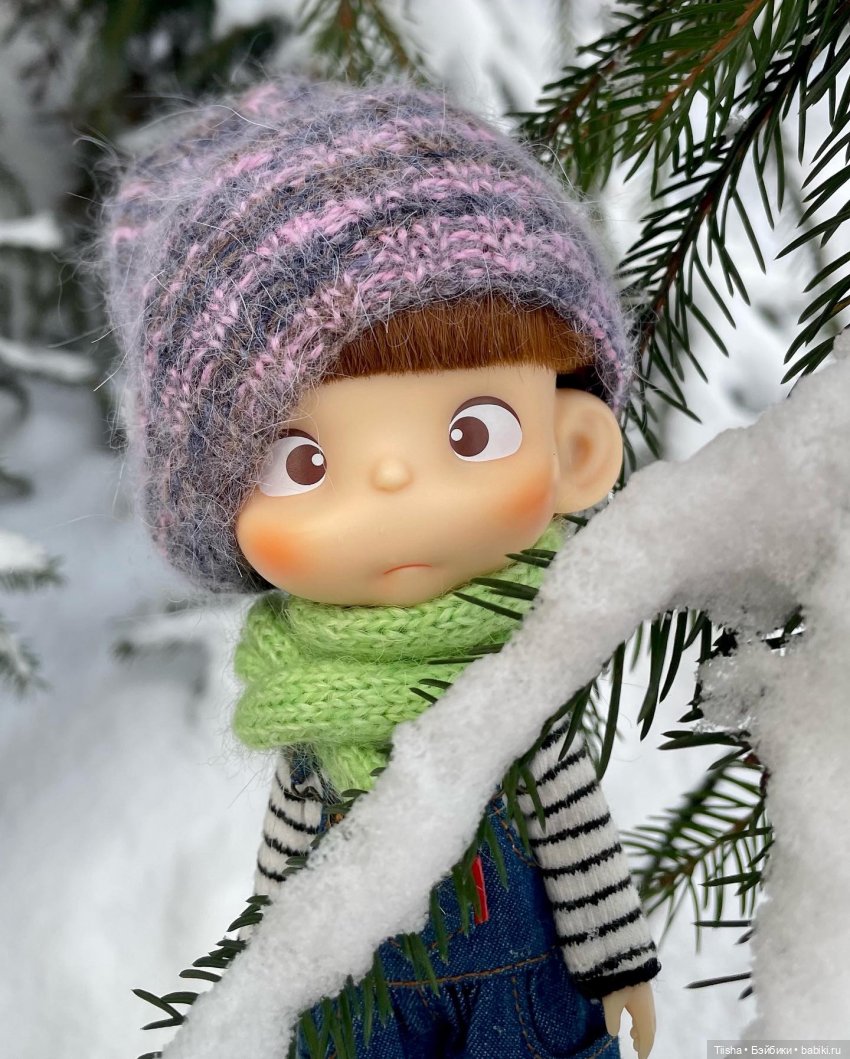 А у нас снег выпал — Куклы Pututu (Путуту): дизайнерский винил (фото 7)