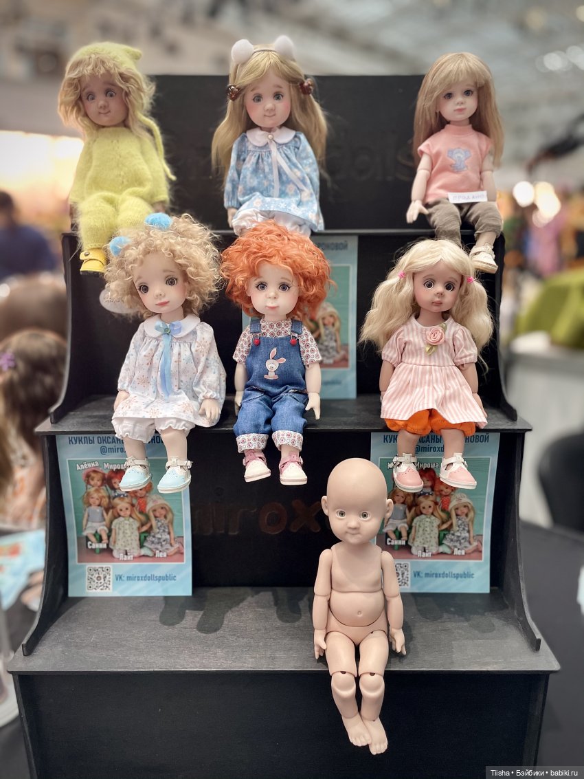 В гостях у Оксаны Мироновой на выставке «Искусство Куклы» 2022, Miroxdolls (фото 2)