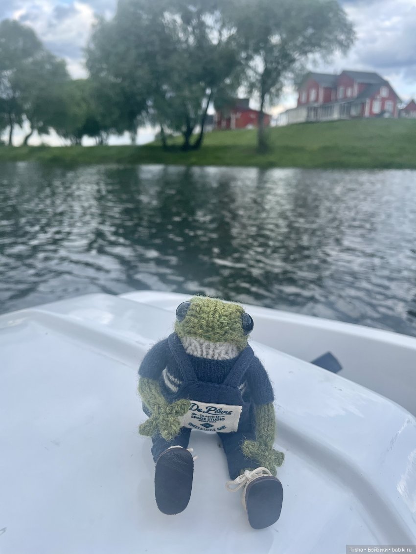 Чудесный лягушонок — Вязаные игрушки и амигуруми: крючком (фото 4)