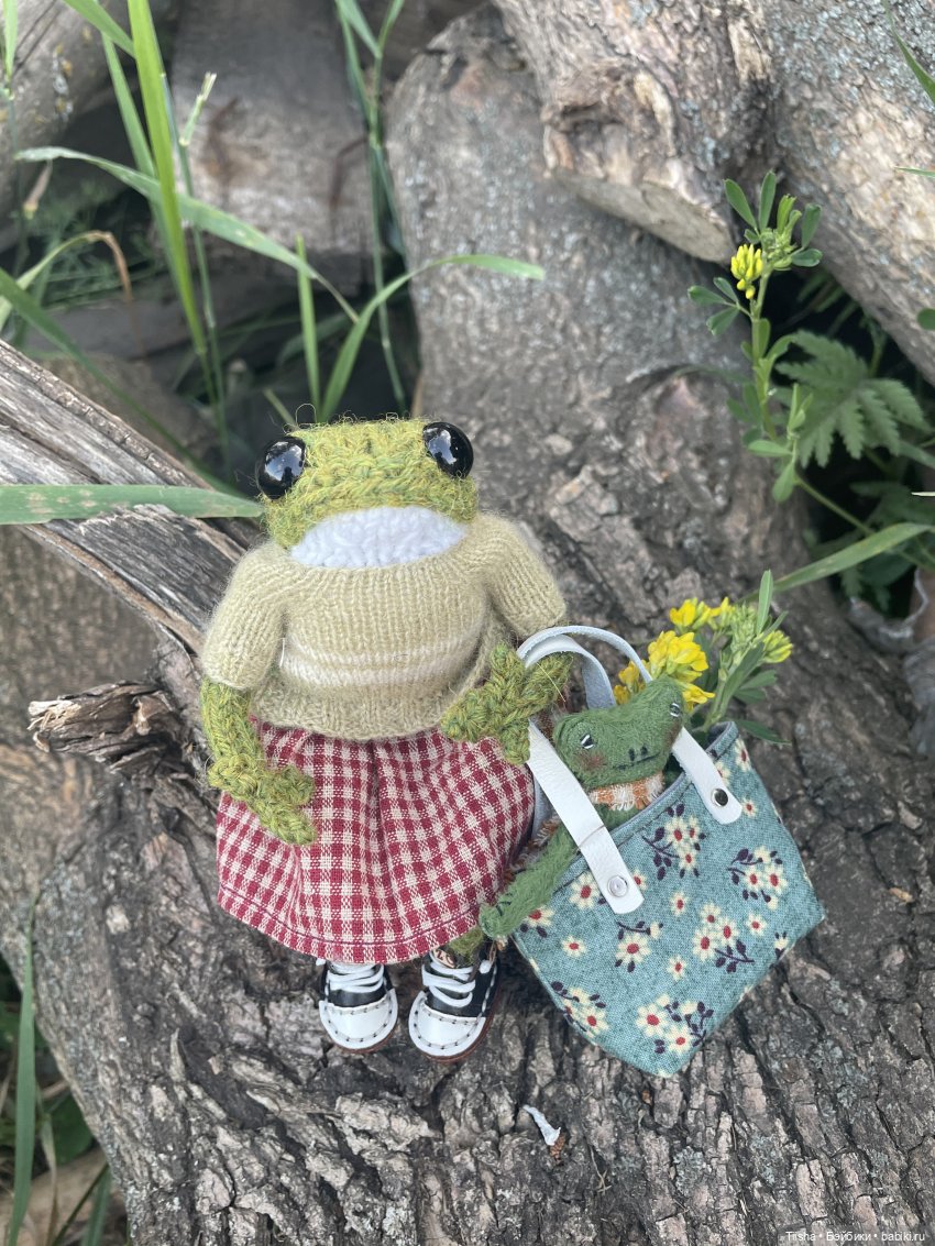 Лягушка - Квакушка — Вязаные игрушки и амигуруми: крючком (фото 6)