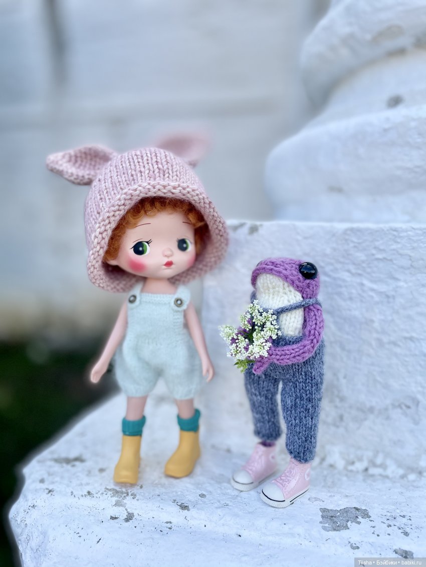 Цветные лягушата — Вязаные игрушки и амигуруми: крючком (фото 4)