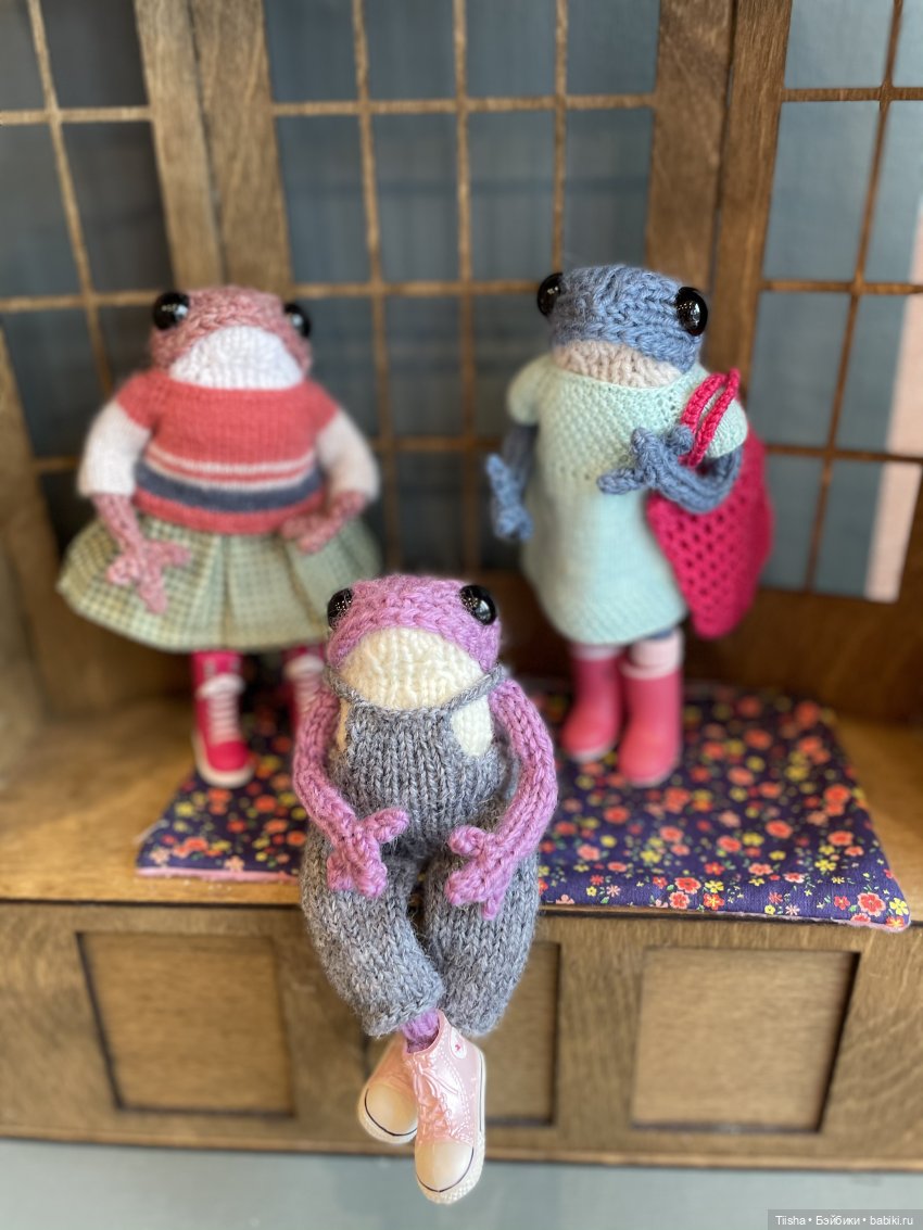 Цветные лягушата — Вязаные игрушки и амигуруми: крючком (фото 2)