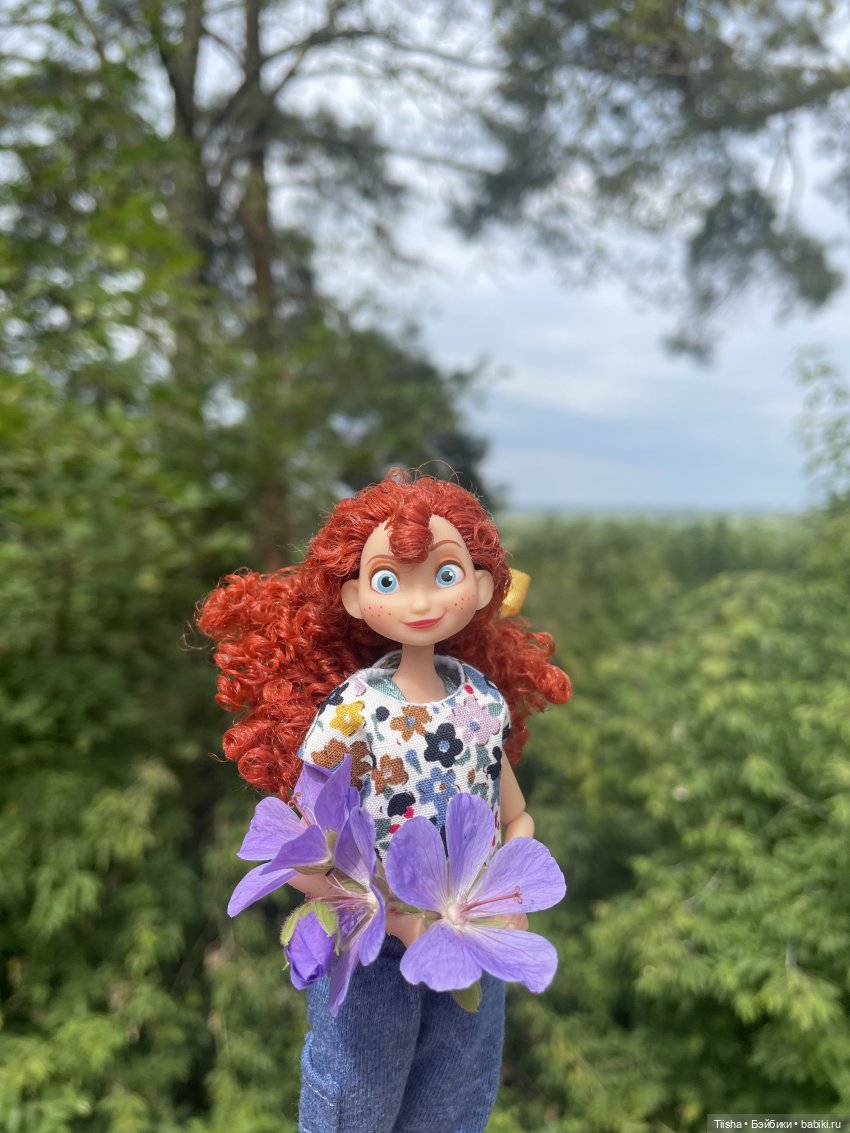 Принцесса Мерида («пижамные» Принцессы Дисней - Ральф против интернета) (фото 4)