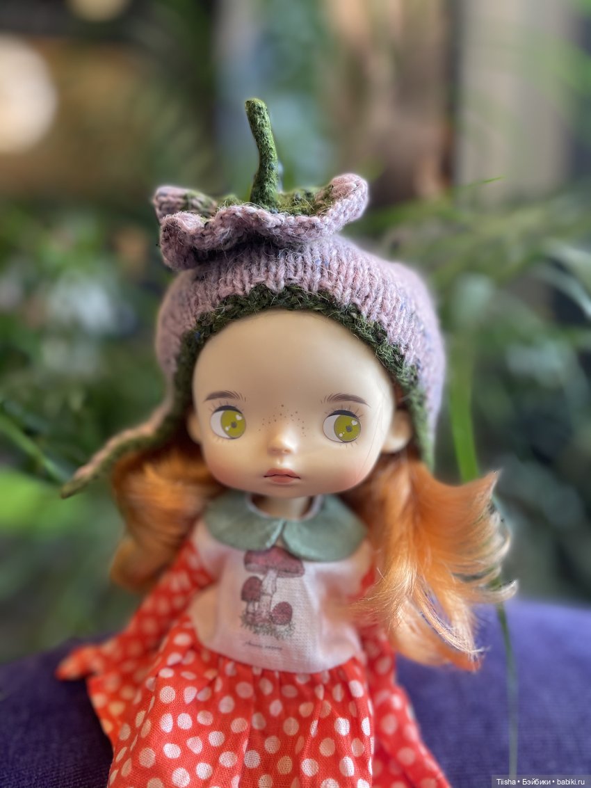 Забавные шапочки для куколок формата Holala и monst doll