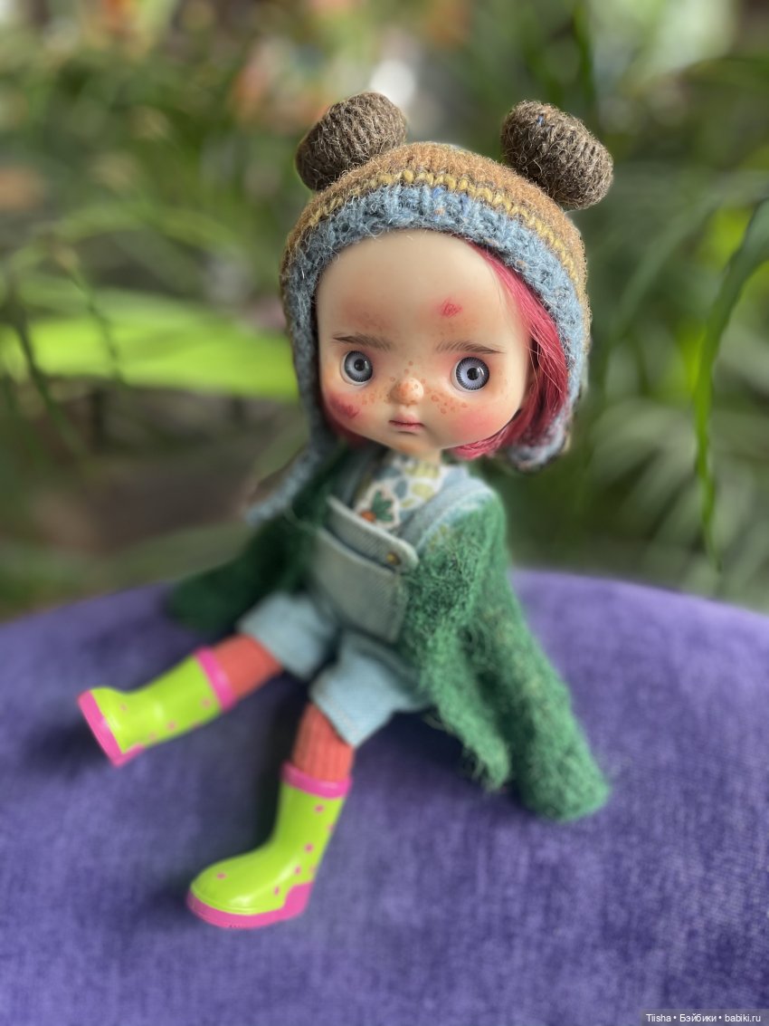 Забавные шапочки для куколок формата Holala и monst doll (фото 3)