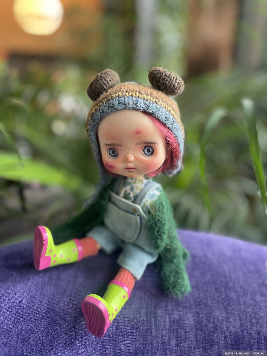 Забавные шапочки для куколок формата Holala и monst doll (фото 4)