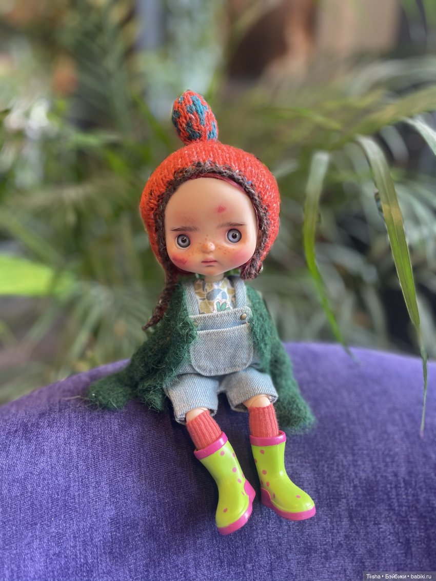 Забавные шапочки для куколок формата Holala и monst doll (фото 10)