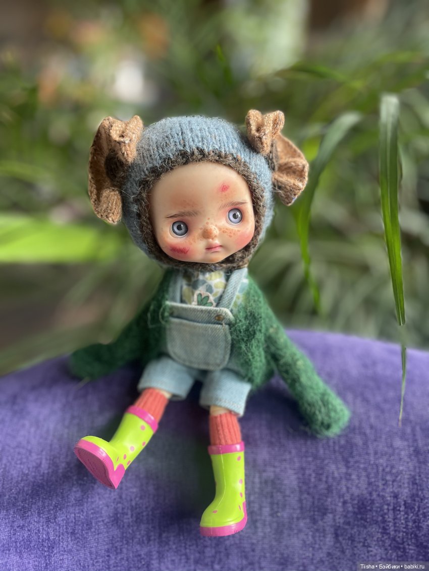 Забавные шапочки для куколок формата Holala и monst doll (фото 5)