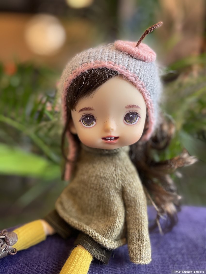 Забавные шапочки для куколок формата Holala и monst doll