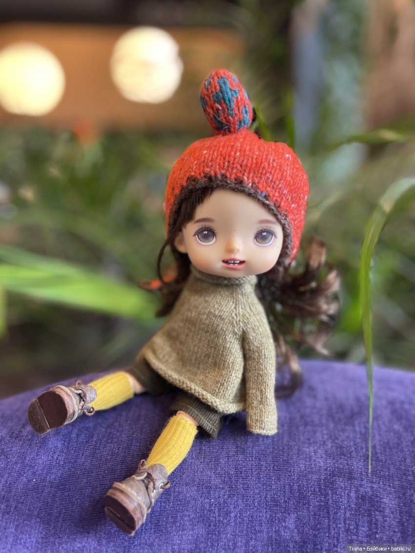 Забавные шапочки для куколок формата Holala и monst doll