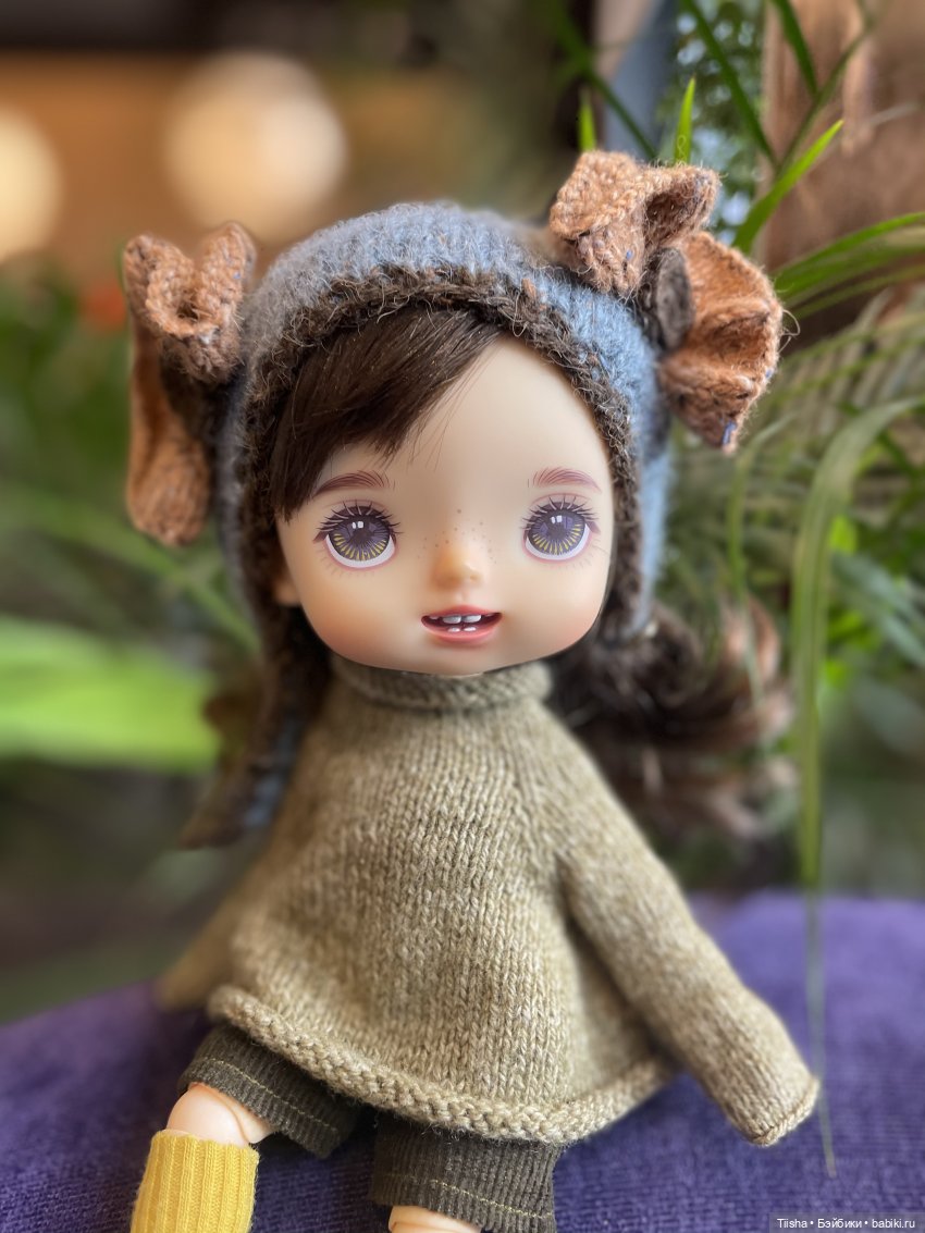 Забавные шапочки для куколок формата Holala и monst doll