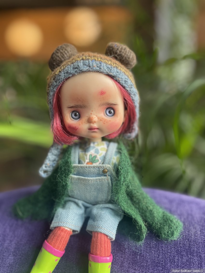 Забавные шапочки для куколок формата Holala и monst doll (фото 2)